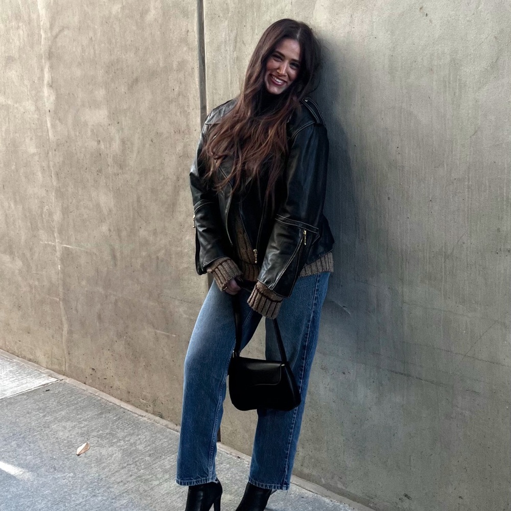 Vintage leather jacket